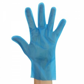TPE-Handschuhe ALLFOOD THERMOSOFT M TPE (Thermoplastische Elastomere) blau | 250 mm Produktbild
