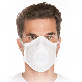 Atemschutzmaske Einheitsgröße PP weiß Produktbild