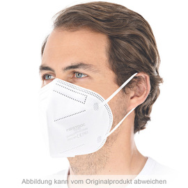 Atemschutzmaske FFP2 Einheitsgröße PP weiß | Einweg Produktbild