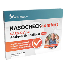 Corona-Schnelltest | Laientest NASOCHECKcomfort | 150 Test-Sets Produktbild