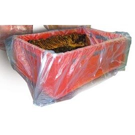 HDPE-Auskleidungssack 10 µm transparent  L 650 mm  B 640 mm Produktbild