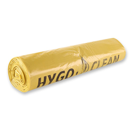 Müllsäcke HYGOCLEAN gelb 120 ltr 45 my Produktbild