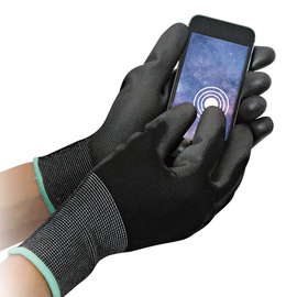 Touch-Screen-Handschuhe BLACK ACE TOUCH M/8 schwarz 240 mm Produktbild
