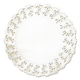 Tortenspitzen weiß Ø 330 mm rund Produktbild