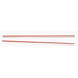 Strohhalme  • gestreift weiß rot  Ø 6 mm  L 200 mm  | 1000 Stück Produktbild