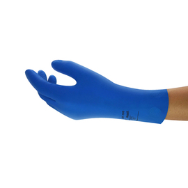 Chemikalienschutzhandschuhe AlphaTec® 87-195 | blau | S Produktbild