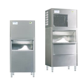 Eisbereiter M 400 Z MICRO-CUBES | Anschluss an Zentralkältesystem | 400 kg/24 Std | Klein-Eiswürfel Produktbild