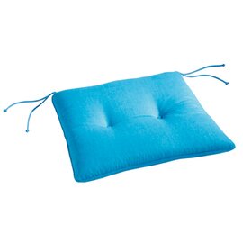 Stuhlauflage Dessin 1360 blau gesteppt viereckig 460 mm | 420 mm  x 450 mm Produktbild