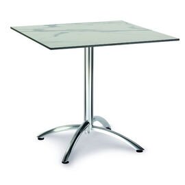 Tisch FIRENZE weiß marmoriert  L 800 mm  x 800 mm Produktbild