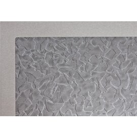 Gastro-Klapptisch BOULEVARD silber | grau Beton-Optik  Ø 800 mm Produktbild