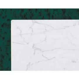 Gastro-Klapptisch BOULEVARD grün | weiß marmoriert  Ø 1000 mm Produktbild