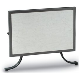 Gastro-Klapptisch BOULEVARD Werzalit Stahl grün | weiß marmoriert rechteckig | 1200 mm x 800 mm H 720 mm Produktbild 2 S