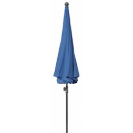 Schirm Jamaika, rund,  Ø 200 cm, 8-teilig, Stock 22/25 mm, Farbe: taubenblau Produktbild