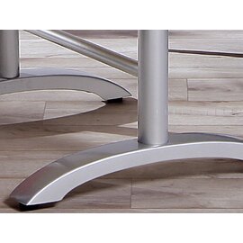 Klapptisch MAESTRO silberfarben anthrazit Dekor Acantus  L 1460 mm  x 940 mm Produktbild 2 S
