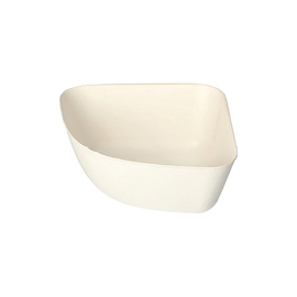 Schale Zuckerrohr weiß | 128 mm x 128 mm H 55 mm Produktbild