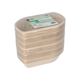 Snacktray Zuckerrohr | 168 mm x 111 mm H 36 mm Produktbild 1 S