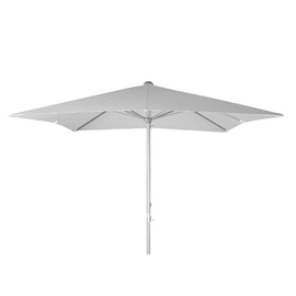 Sonnenschirm TERRASSE hellgrau quadratisch 250 x 250 cm H 250 cm Produktbild