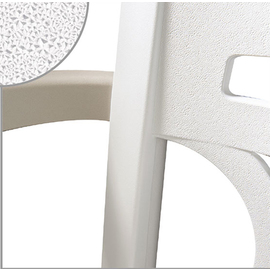 Barstuhl MOON • weiß stapelbar | Sitzhöhe 765 mm Produktbild 1 S