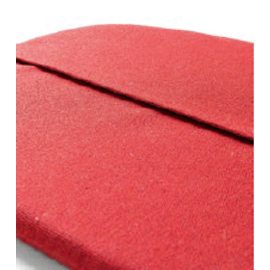 Stuhlkissen rot rechteckig 400 mm x 320 mm Produktbild 1 S