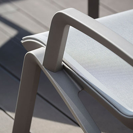 1 Paar Armlehnen für Lounge-Sessel SUNSET, grau Produktbild