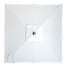 Sonnenschirm GREENWICH weiß | quadratisch 250 x 250 cm H 216 cm Produktbild 1 S