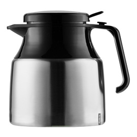 Isolierkanne MONDIAL PUSH 1,3 ltr Edelstahl Druckverschluss  H 181 mm Produktbild
