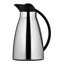 Isolierkanne GALA 1 ltr Edelstahl glänzend Glaseinsatz Drehverschluss  H 272 mm Produktbild