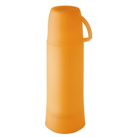 Isolierflasche KARIBIK 0,5 ltr orange Glaseinsatz Schraubverschluss  H 260 mm Produktbild