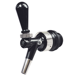 Kompensatorschankhahn CMB schwarz | chromfarben Produktbild