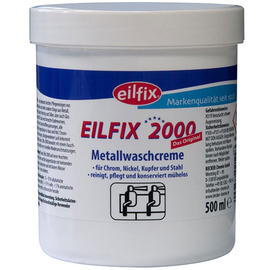 Metallwaschcreme Eilfix 2000 Paste | passend für Metalloberflächen | Glaskeramikkochfelder | 500 ml Dose Produktbild