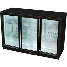 Untertheken-Kühlschrank GCUC300 silberfarben 313 ltr | Schiebetüren Produktbild
