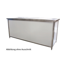 Klapptheke | 2000 mm x 700 mm mit Beckenausschnitt Produktbild