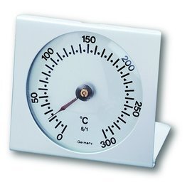 Backofenthermometer Aluminium analog  L 77 mm Produktbild