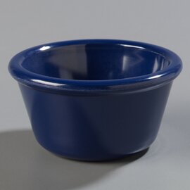 Ramekin, Melamin, GV 180 ml, rund, glatt, stapelbar, robust, bruchsicher, spülmaschinenfest, Farbe: Kobalt-Blau Produktbild