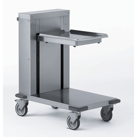 Tablettstapelwagen für 140 Tabletts | 4 Lenkrollen aus Polyamid Produktbild