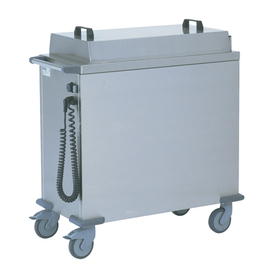 Geschirrspender beheizbar mit Deckel | 960 mm x 485 mm H 900 mm Produktbild