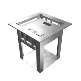 Einbau-Tablettspender Edelstahl für 140 Tabletts à 460 x 360 mm Produktbild