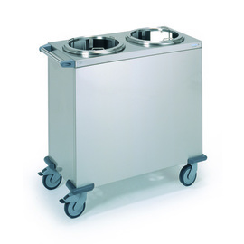 Tellerspender neutral für 120 Teller Ø 180 - 290 mm | 960 mm x 485 mm H 900 mm Produktbild