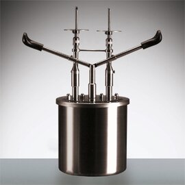 Gebäckfüller Edelstahl Behälter | Deckel | 2 Pumpen 4 ltr Produktbild