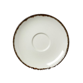 Untertasse CHARCOAL DAPPLE Porzellan Ø 153 mm Produktbild