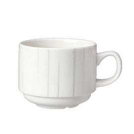 Kaffeetasse ALINA Porzellan 213 ml stapelbar Produktbild