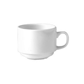 Kaffeetasse MONACO Porzellan 215 ml stapelbar Produktbild