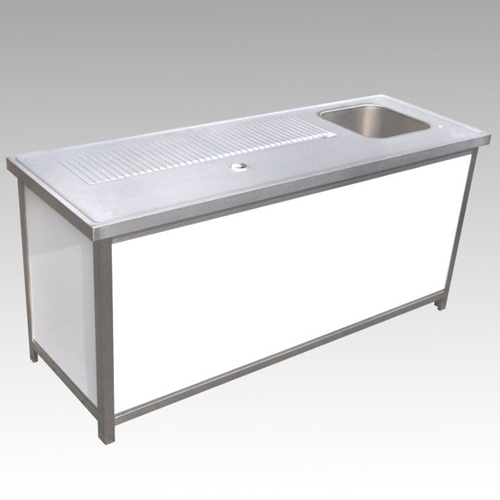 Mobile Theke Profi 1 Becken fest links 2000 mm x 700 mm Produktbild 0 L