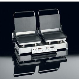 Kontaktgrill GTT-20.10 doppelt | 400 Volt | Aluguss • glatt • glatt Produktbild