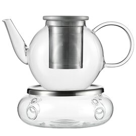 Stövchen TEA GOOD MOOD Glas mit Deckel 1000 ml | mit Stövchen Produktbild