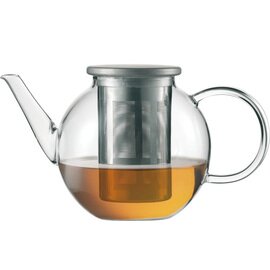 Portionsteekanne TEA GOOD MOOD Glas mit Deckel 400 ml H 117,5 mm Produktbild