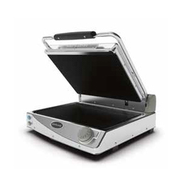 Glaskeramik-Kontaktgrill | manuelle Regelung 3000 Watt gerillt | gerillt Produktbild