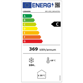 Verkaufstruhe EFE 1552 | Statische Kühlung | Temperaturbereich -10°C bis -24°C Produktbild 1 S