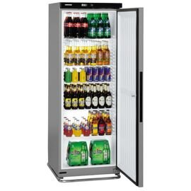 2/1 GN Display Kühlschrank mit Umluftkühlung HK 600 GD Glastür Kühlvitrine 