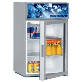 Display-Kühlschrank mit Umluftkühlung  FKDv 1002, mit Isolierglastür, Temperaturbereich: +2°C bis +15°C Produktbild